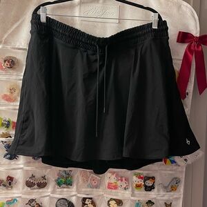 Torrid black athletic skirt